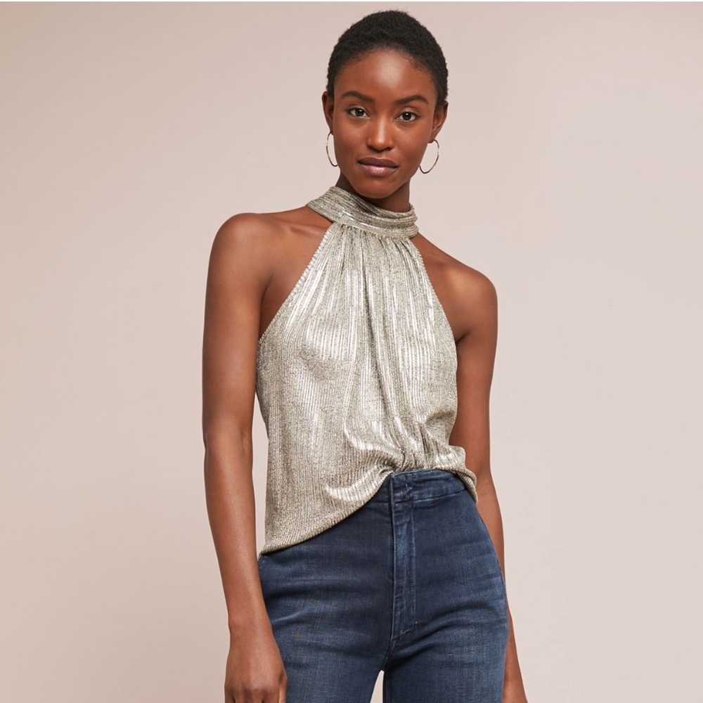 Bishop + Young Shine Halter Top